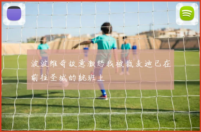 波波维奇故意激怒我被裁麦迪已在前往圣城的航班上